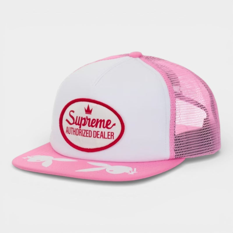 Supreme シュプリーム 2026SS Playboy Mesh Back 5-Panel プレイボーイ メッシュバック 5パネル キャップ ピンク