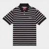 Supreme シュプリーム 2026SS Washed Stripe Polo　ウォッシュド ストライプポロシャツ ブラック