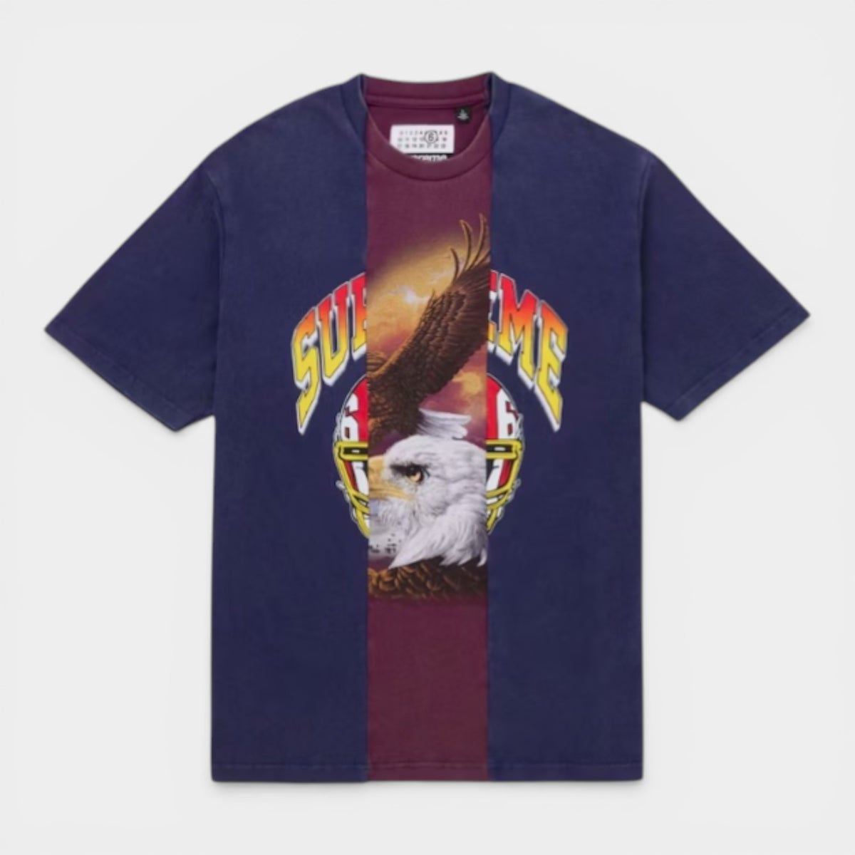 Supreme シュプリーム 2026SS MM6 Maison Margiela Split S/S Top　MM6 メゾンマルジェラ スプリット ショートスリーブトップTシャツ ネイビー