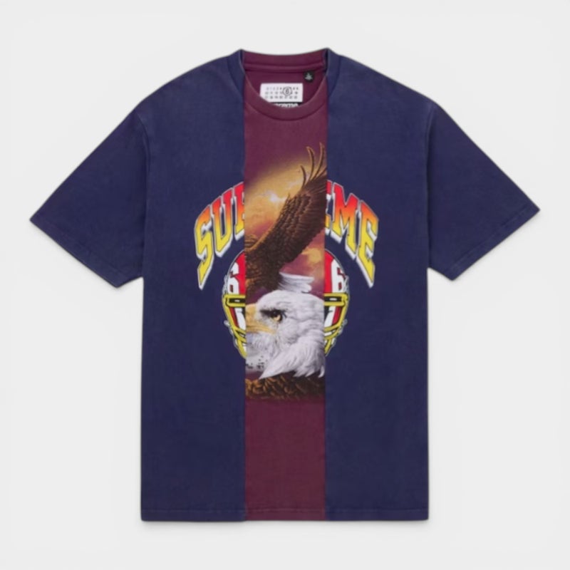 Supreme シュプリーム 2026SS MM6 Maison Margiela Split S/S Top　MM6 メゾンマルジェラ スプリット ショートスリーブトップTシャツ ネイビー