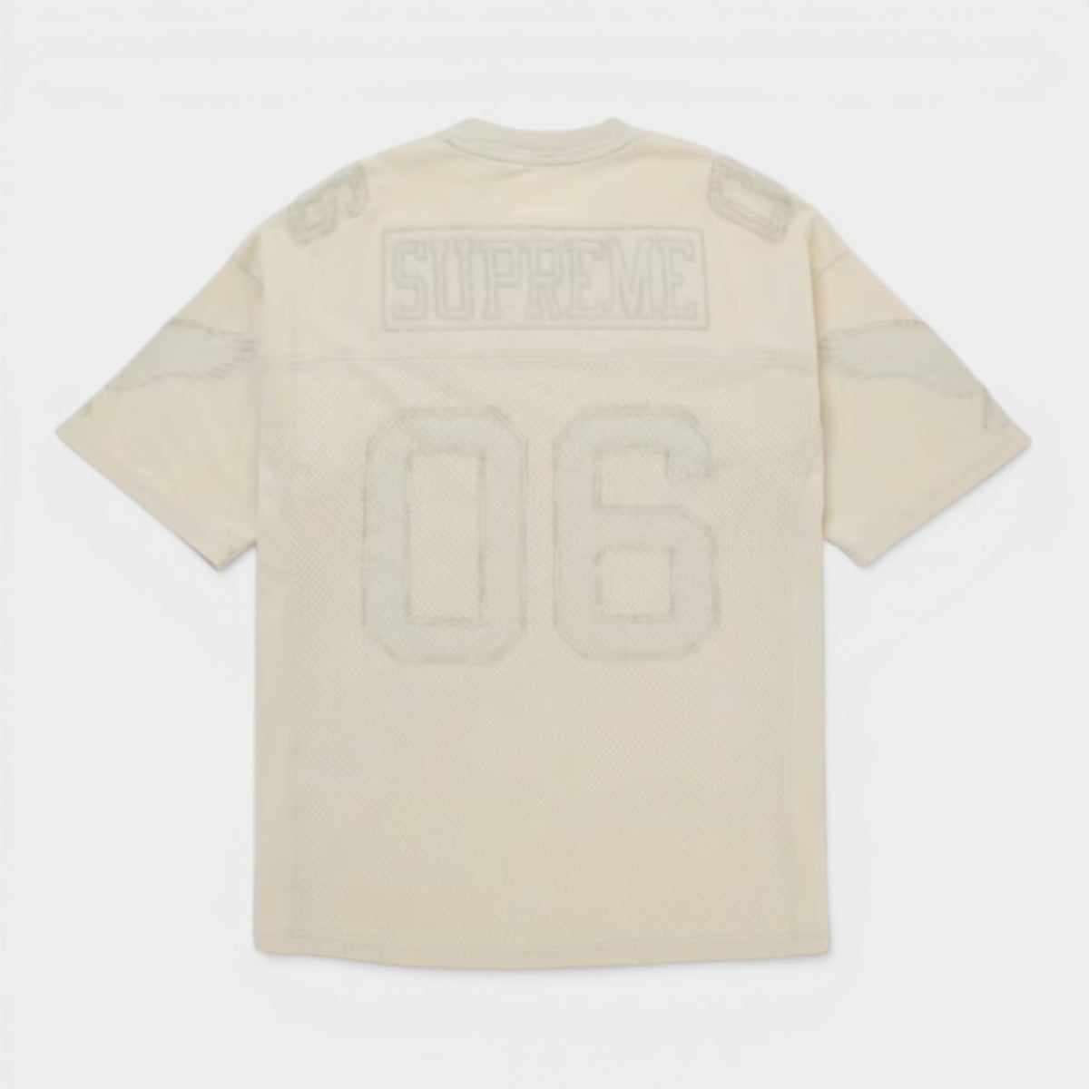  Supreme シュプリーム 2026SS MM6 Maison Margiela Cotton Football Jersey MM6 メゾンマルジェラ コットン フットボールジャージー ホワイト1