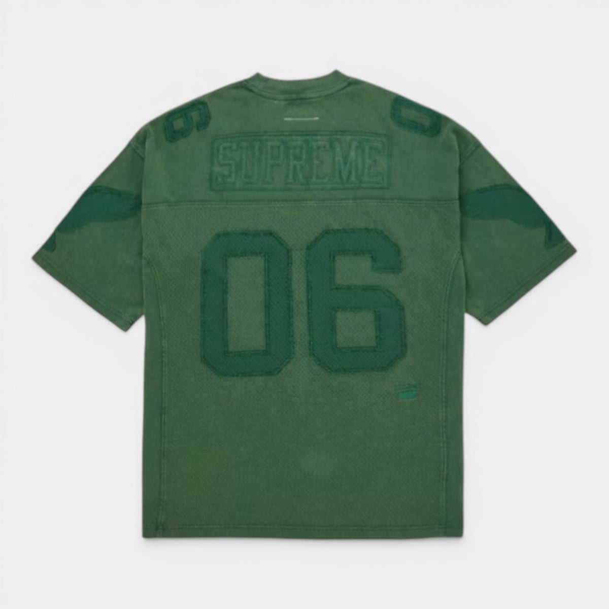  Supreme シュプリーム 2026SS MM6 Maison Margiela Cotton Football Jersey MM6 メゾンマルジェラ コットン フットボールジャージー グリーン1