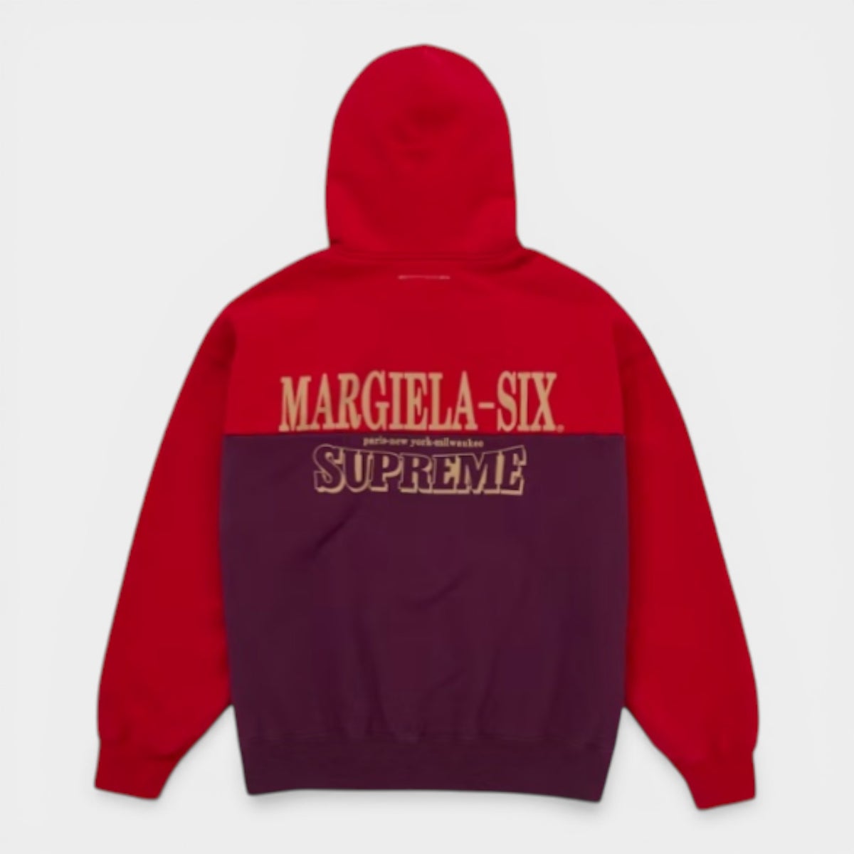 Supreme シュプリーム 2026SS MM6 Maison Margiela Eagle Zip Up Hooded Sweatshirt MM6 メゾンマルジェラ イーグル ジップアップ フーデッドスウェットパーカー パープル1