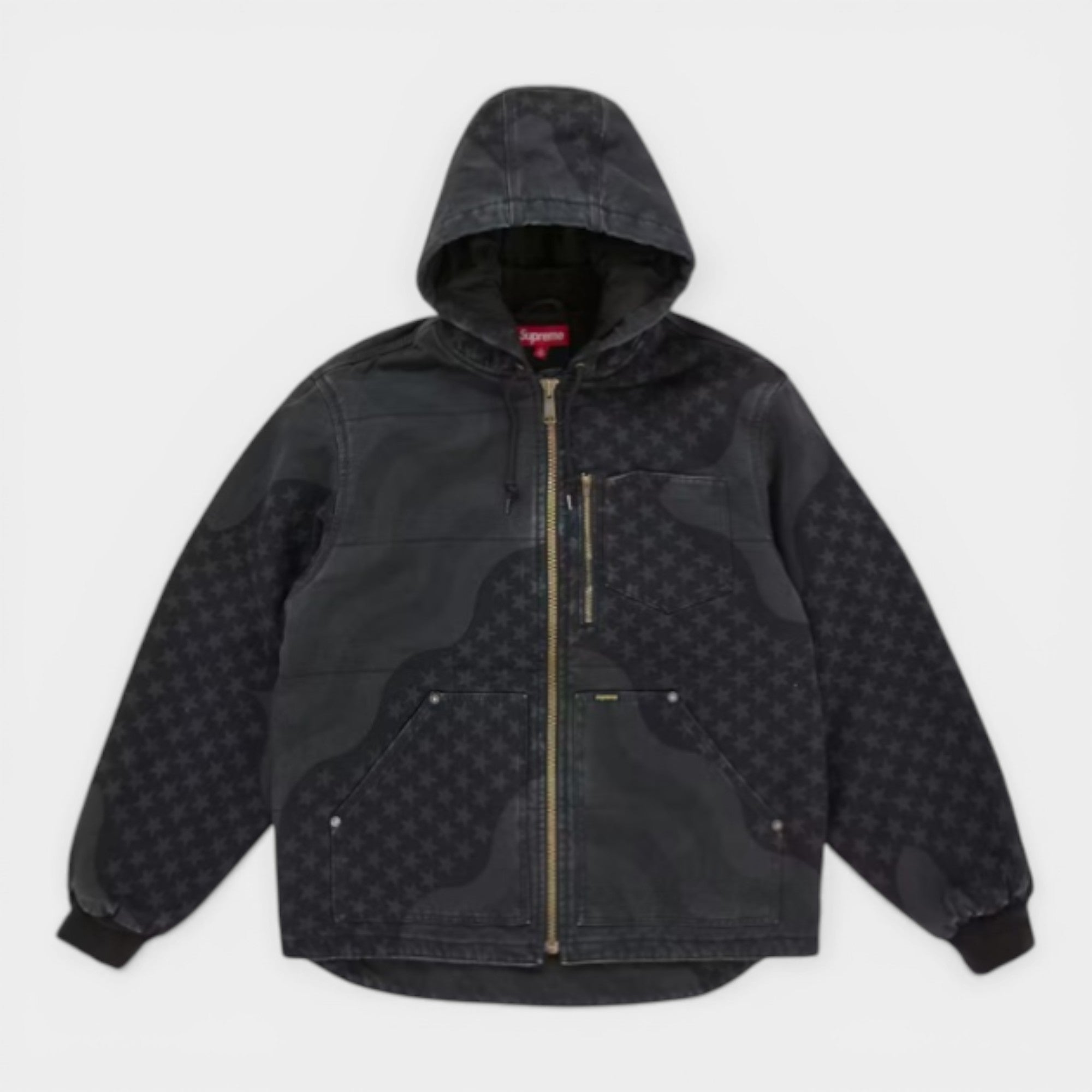 Supreme シュプリーム 2026SS Flag Quilted Hooded Work Jacket