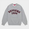  Supreme シュプリーム 2026SS Plaid Arc Crewneck　プラッド アーク クルーネック ヘザーグレー