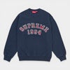 Supreme シュプリーム 2026SS Plaid Arc Crewneck　プラッド アーク クルーネック ネイビー