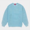 Supreme シュプリーム 2026SS Washed Small Box Waffle Sweater ウォッシュド スモールボックス ワッフルセーター ライトブルー