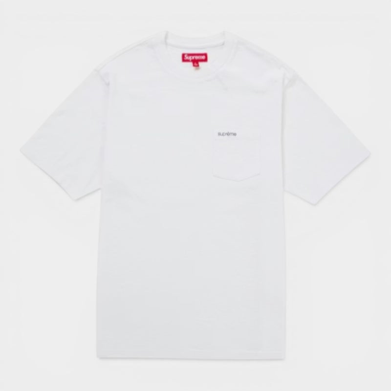  Supreme シュプリーム 2026SS S/S Pocket Tee ショートスリーブポケットTシャツ ホワイト