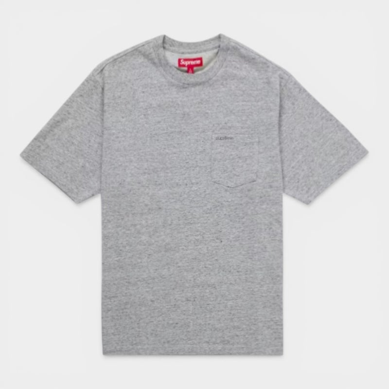 Supreme シュプリーム 2026SS S/S Pocket Tee ショートスリーブポケットTシャツ ヘザーグレー