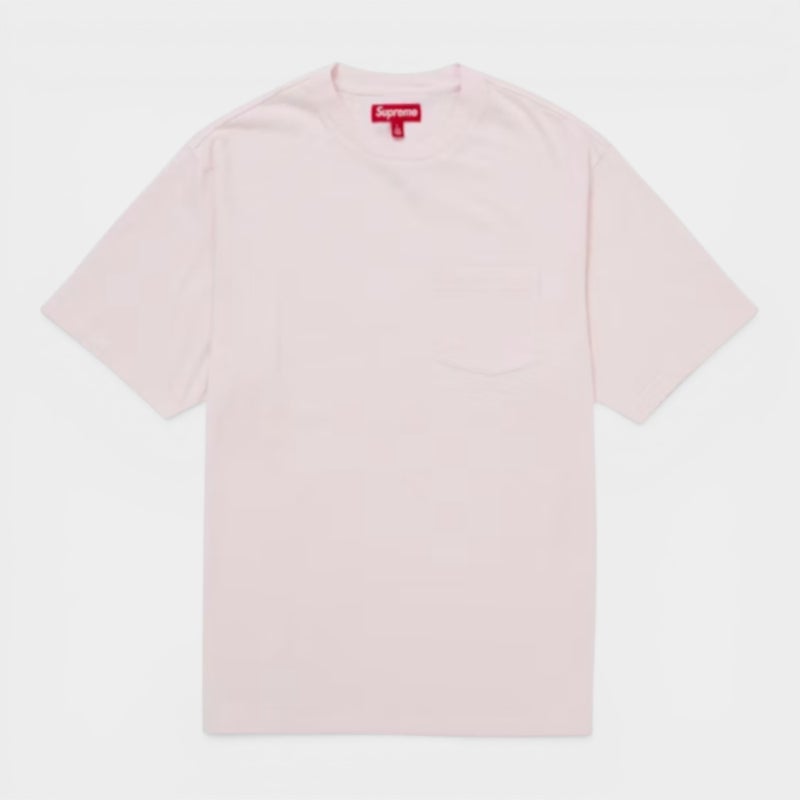 Supreme シュプリーム 2026SS S/S Pocket Tee ショートスリーブポケットTシャツ　ピンク