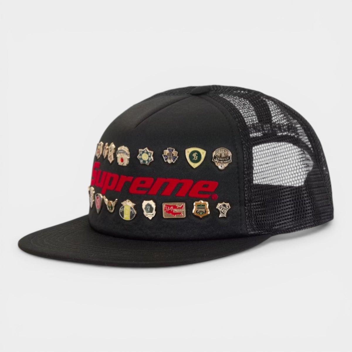 Supreme シュプリーム 2026SS Pins Mesh Back 5-Panel Cap ピンズ メッシュバック 5パネルキャップ ブラック
