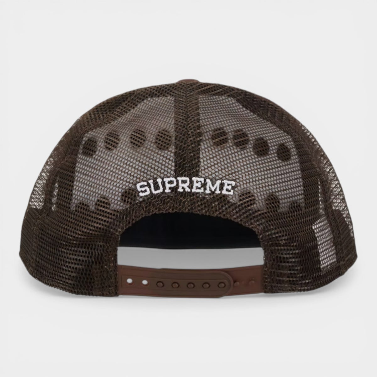  Supreme シュプリーム 2026SS Pins Mesh Back 5-Panel Cap ピンズ メッシュバック 5パネルキャップ ブラウン1