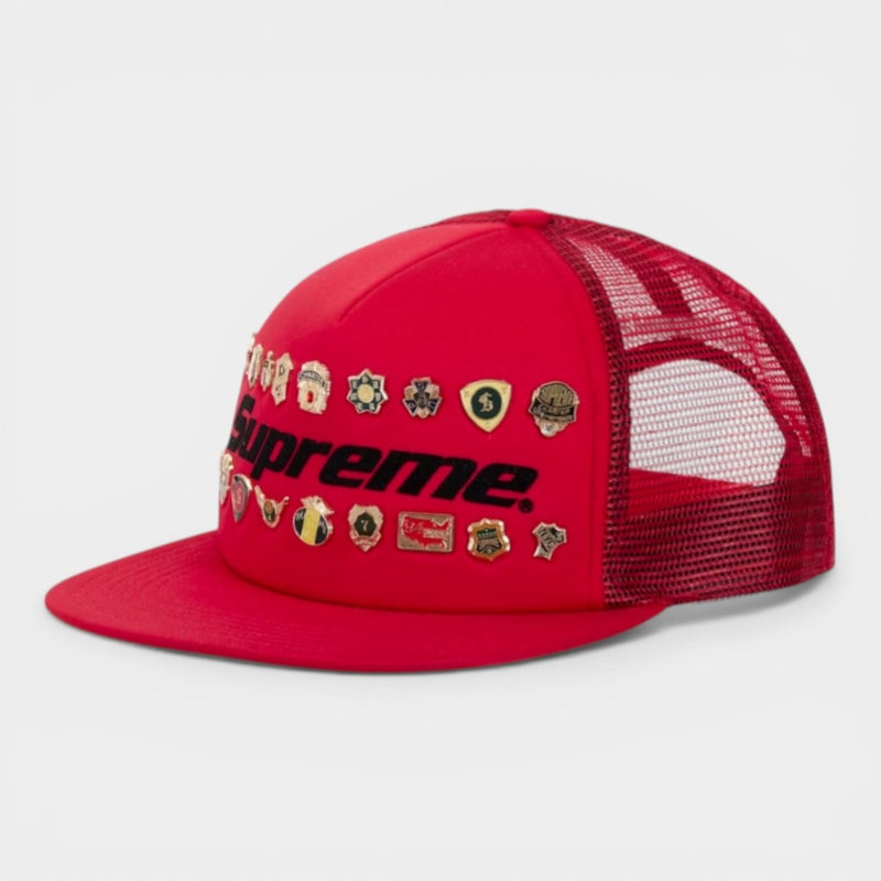 Supreme シュプリーム 2026SS Pins Mesh Back 5-Panel Cap ピンズ メッシュバック 5パネルキャップ レッド