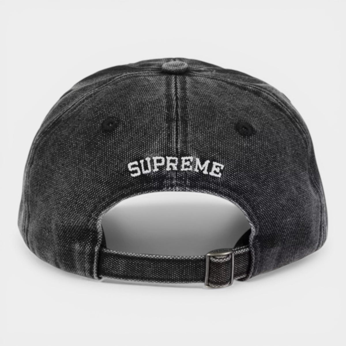 Supreme シュプリーム 2026SS Pigment Coated S Logo 6-Panel ピグメントコーテッド Sロゴ 6パネル ブラック1
