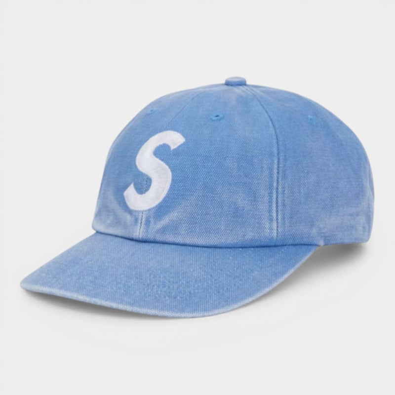 Supreme シュプリーム 2026SS Pigment Coated S Logo 6-Panel ピグメントコーテッド Sロゴ 6パネル ライトブルー