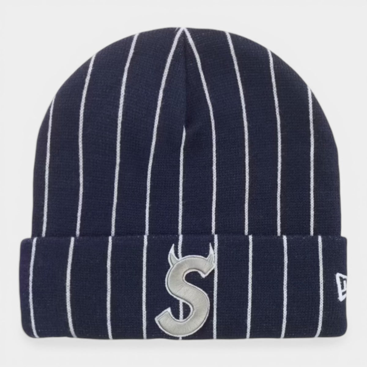 Supreme シュプリーム 2026SS New Era Devil S Logo Beanie ニューエラ デビル Sロゴ ビーニー ストライプ