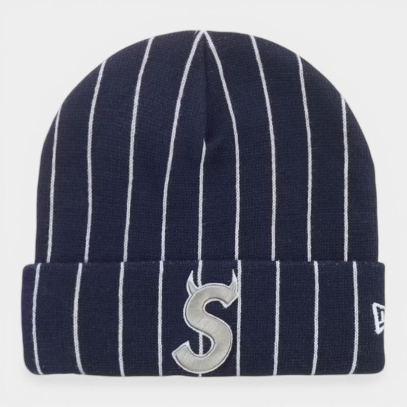 Supreme シュプリーム 2026SS New Era Devil S Logo Beanie ニューエラ デビル Sロゴ ビーニー ストライプ