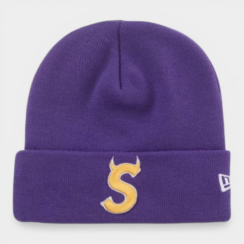 Supreme シュプリーム 2026SS New Era Devil S Logo Beanie ニューエラ デビル Sロゴ ビーニー パープル