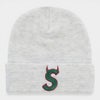 Supreme シュプリーム 2026SS New Era Devil S Logo Beanie ニューエラ デビル Sロゴ ビーニー アッシュグレー