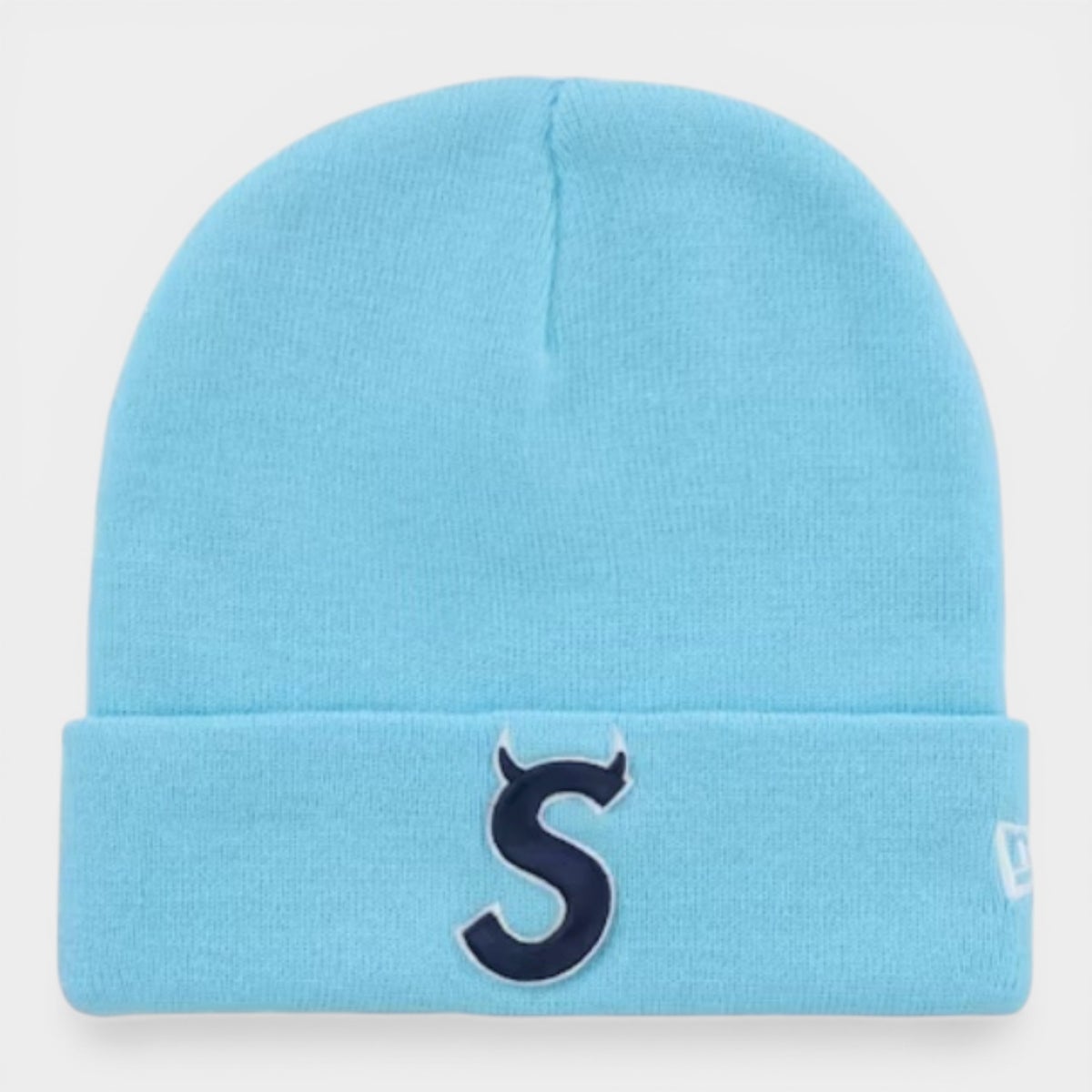  Supreme シュプリーム 2026SS New Era Devil S Logo Beanie ニューエラ デビル Sロゴ ビーニー ライトブルー