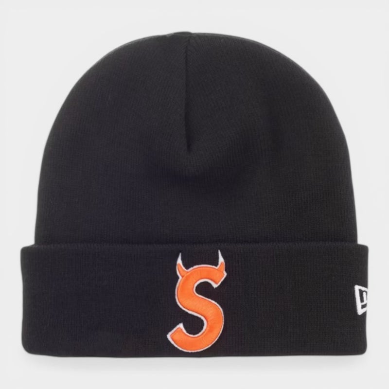 Supreme シュプリーム 2026SS New Era Devil S Logo Beanie ニューエラ デビル Sロゴ ビーニー ブラック