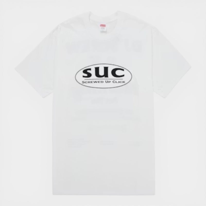Supreme シュプリーム 2026SS DJ Screw SUC Tee DJスクリュー SUC Tシャツ ホワイト