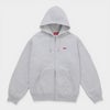  Supreme シュプリーム 2026SS Small Box Zip Up Hooded Sweatshirt スモールボックスジップアップフードパーカー アッシュグレー