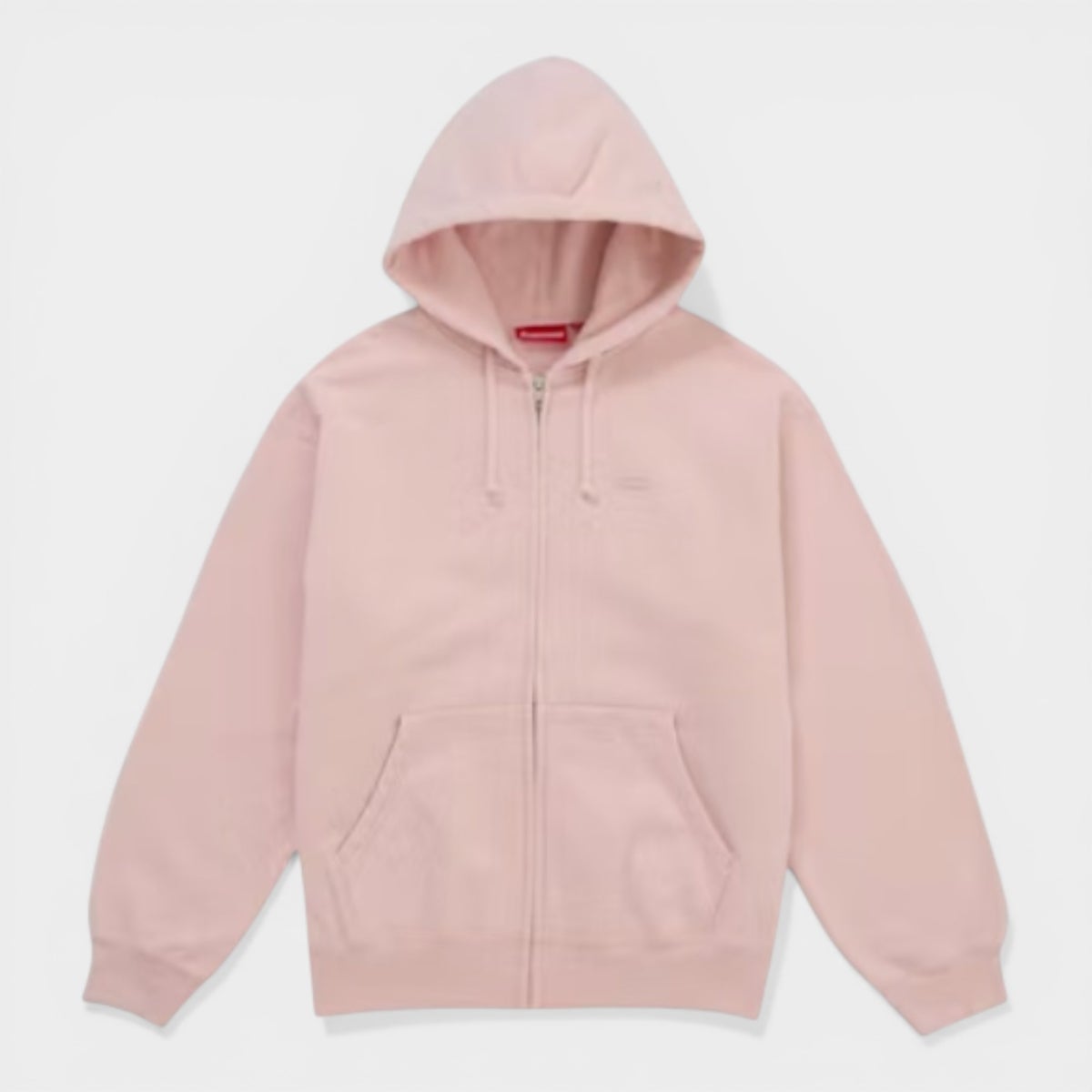  Supreme シュプリーム 2026SS Small Box Zip Up Hooded Sweatshirt スモールボックスジップアップフードパーカー ライトピンク