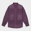 Supreme シュプリーム 2026SS Worn Snap Painter Shirt　ウォーンスナップ ペインターシャツ　パープル