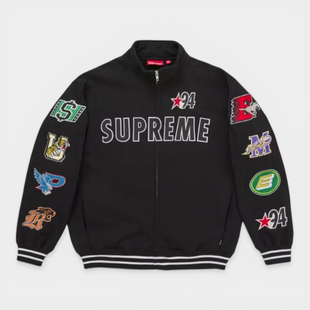 Supreme シュプリーム 2026SS Mascots Zip Up Sweatshirt マスコット ジップアップスウェットシャツ ブラック