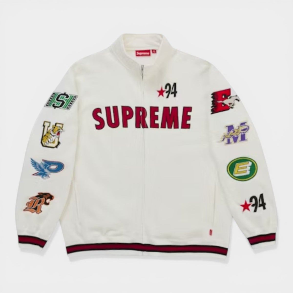 Supreme シュプリーム 2026SS Mascots Zip Up Sweatshirt マスコット ジップアップスウェットシャツ ホワイト