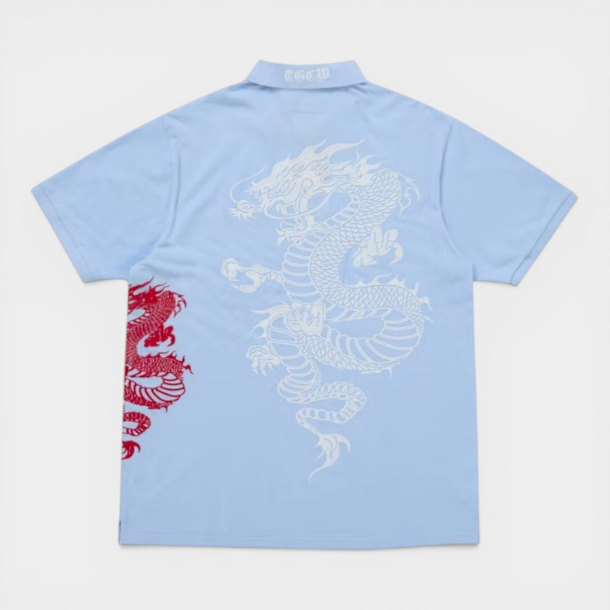 Supreme シュプリーム 2026SS The Great China Wall Dragon Polo ザグレートチャイナウォール ドラゴンポロ ライトブルー1