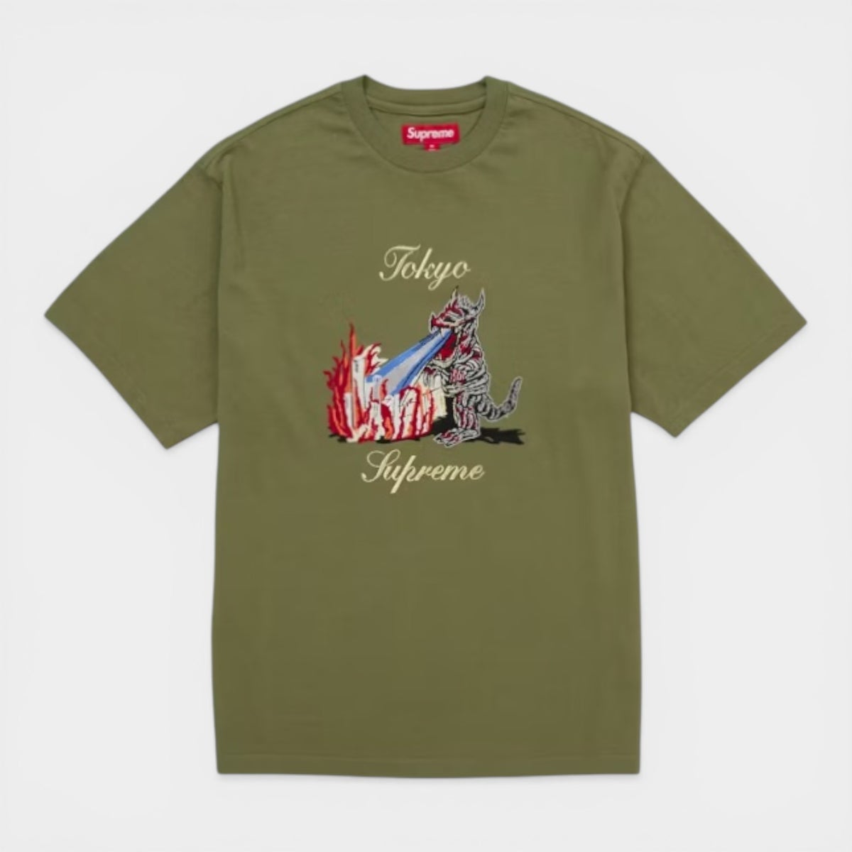 Supreme シュプリーム 2026SS Monster S/S Top モンスター ショートスリーブトップTシャツ ライトオリーブ