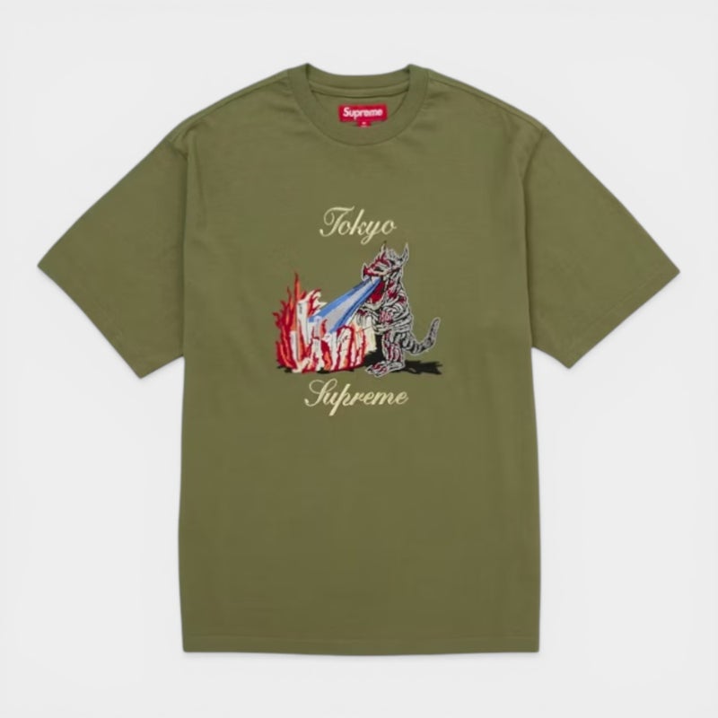 Supreme シュプリーム 2026SS Monster S/S Top モンスター ショートスリーブトップTシャツ ライトオリーブ