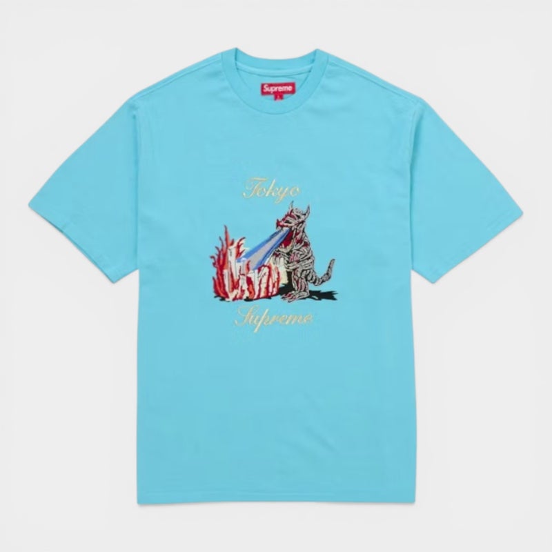 Supreme シュプリーム 2026SS Monster S/S Top モンスター ショートスリーブトップTシャツ ライトブルー