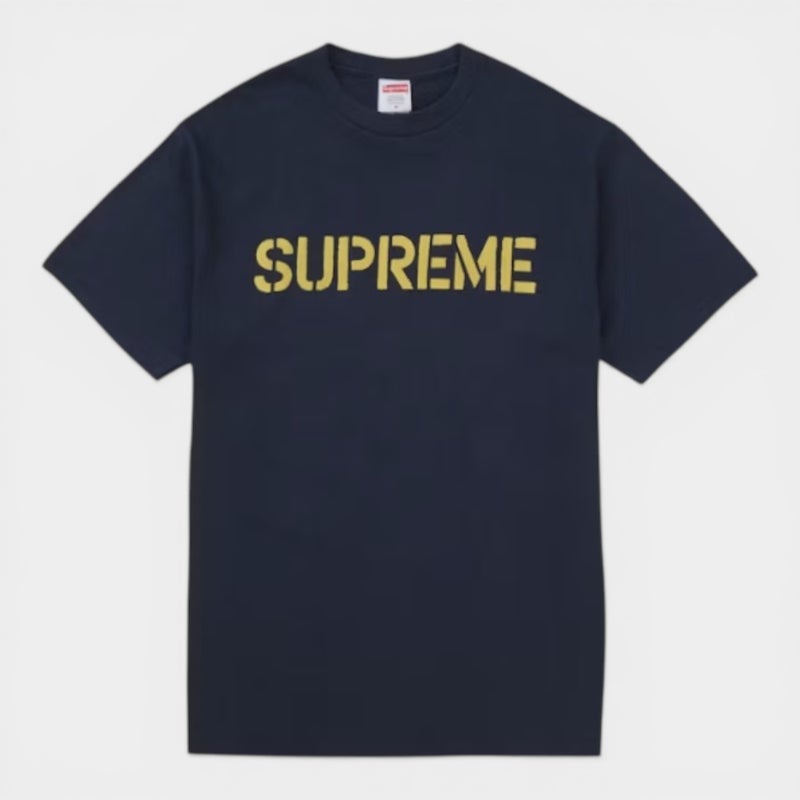  Supreme シュプリーム 2026SS Hard Tee ハード Tシャツ ネイビー