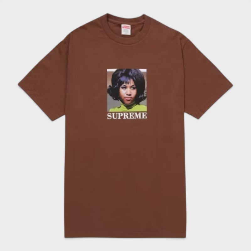 Supreme シュプリーム 2026SS Aretha Tee アレサ Tシャツ ブラウン