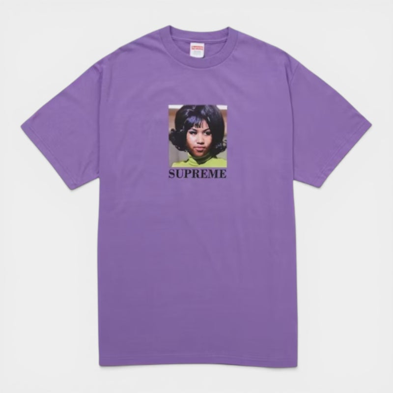 Supreme シュプリーム 2026SS Aretha Tee アレサ Tシャツ パープル
