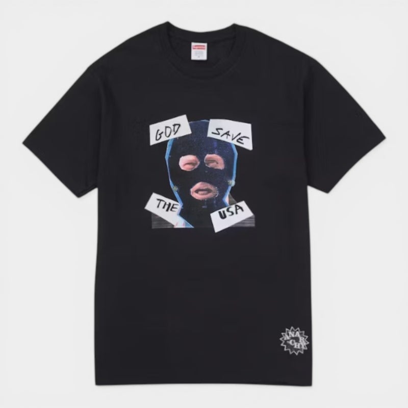 Supreme シュプリーム 2026SS God Save Us Tee ゴッドセイブアス Tシャツ ブラック