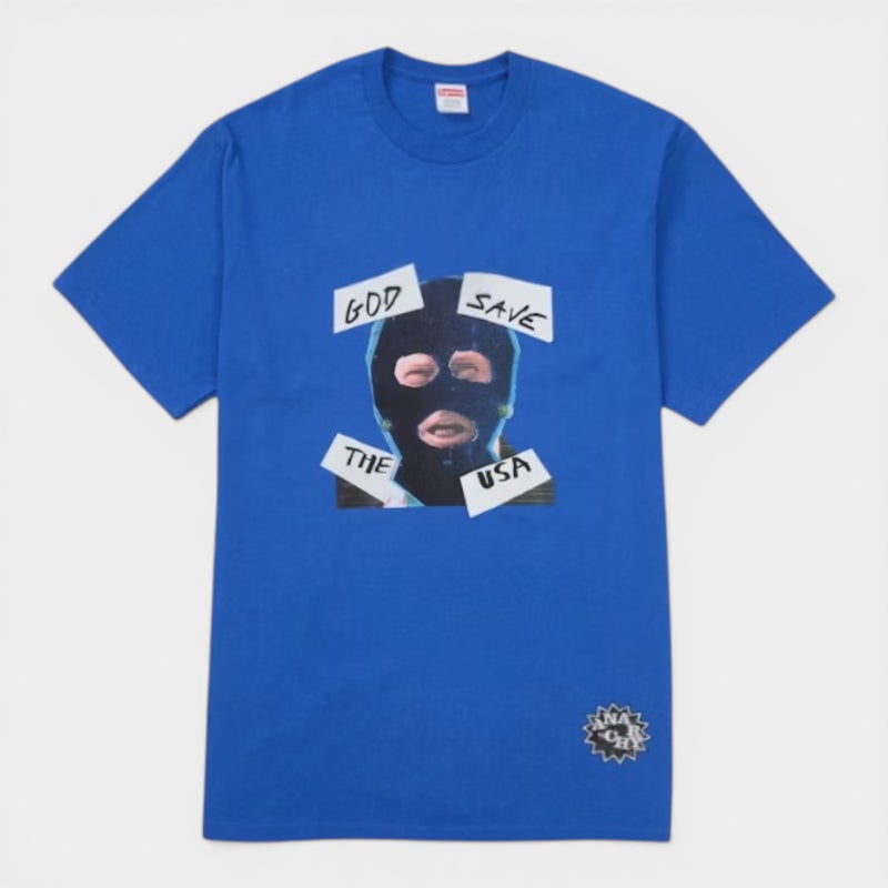  Supreme シュプリーム 2026SS God Save Us Tee ゴッドセイブアス Tシャツ ロイヤル