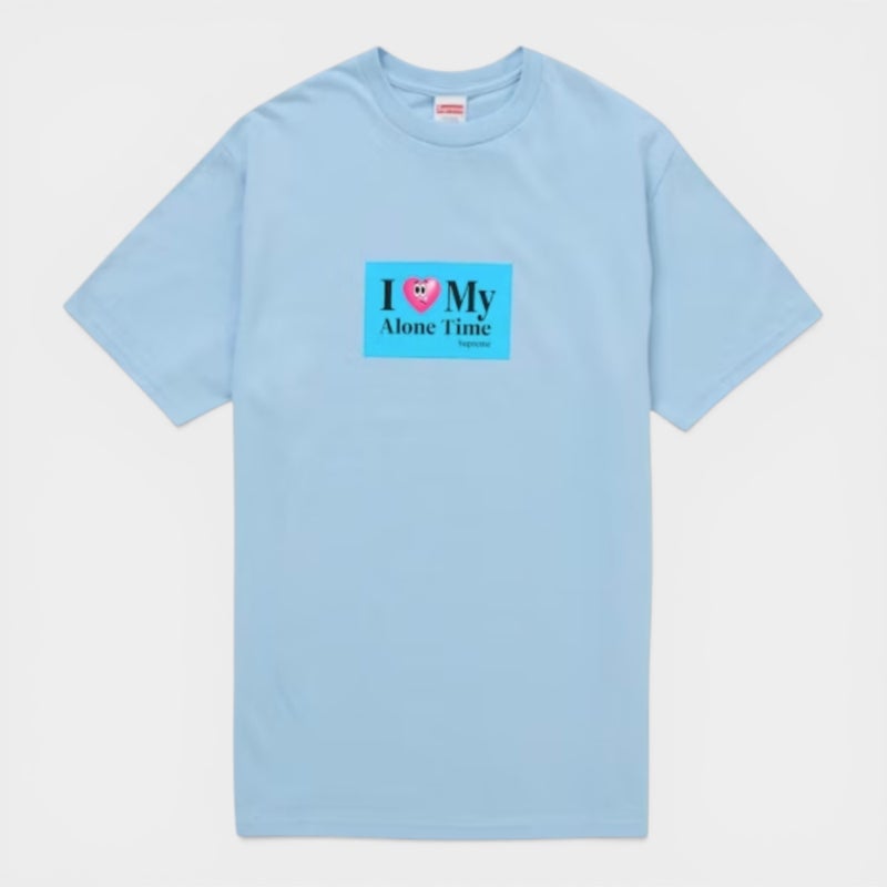  Supreme シュプリーム 2026SS Alone Time Tee アローンタイム Tシャツ パウダーブルー