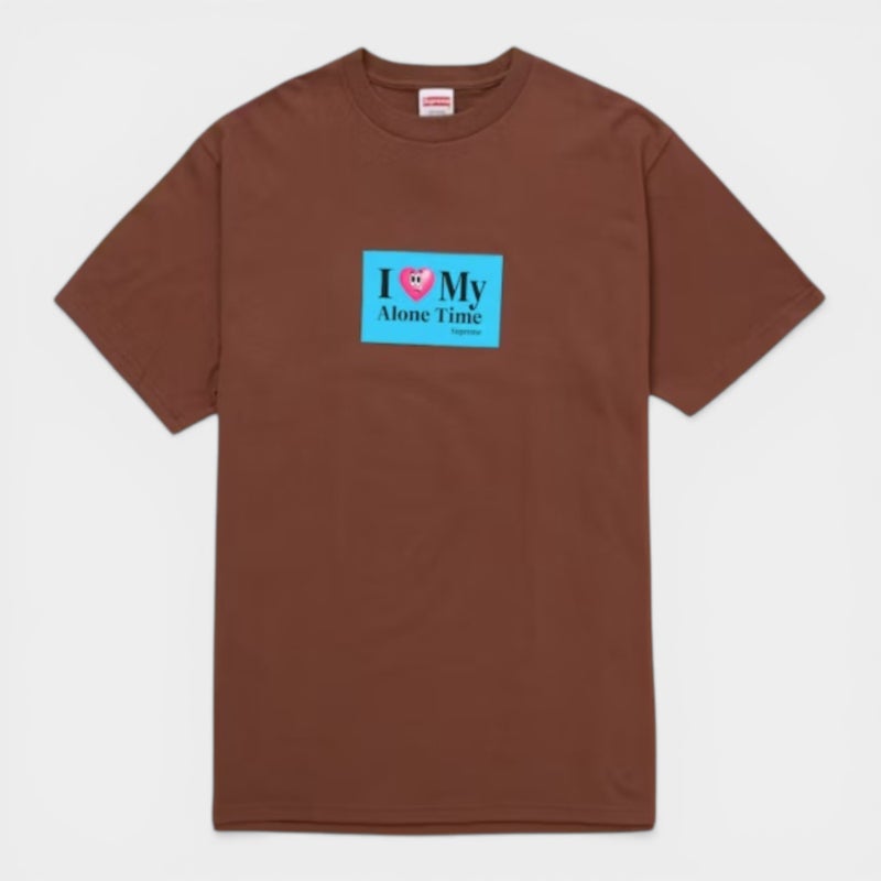 Supreme シュプリーム 2026SS Alone Time Tee アローンタイム Tシャツ ブラウン