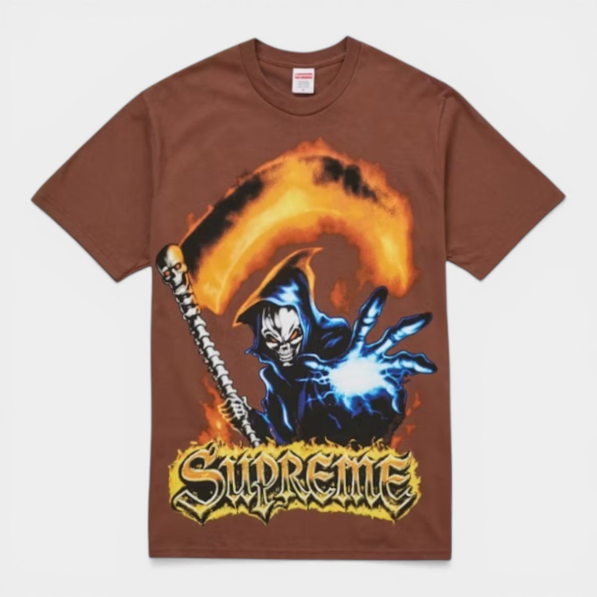 Supreme シュプリーム 2026SS Grim Reaper Tee グリムリーパー Tシャツ ブラウン