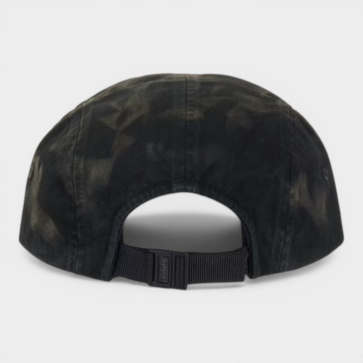 Supreme シュプリーム 2026SS Overdyed Camp Cap オーバーダイ キャンプキャップ ブラック1