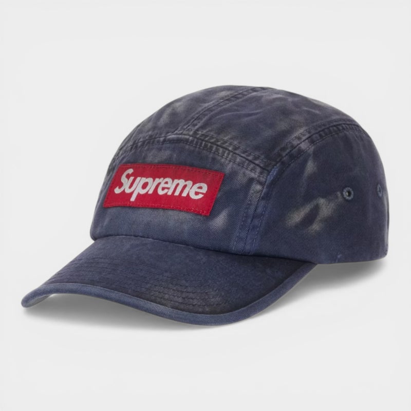 Supreme シュプリーム 2026SS Overdyed Camp Cap オーバーダイ キャンプキャップ ネイビー