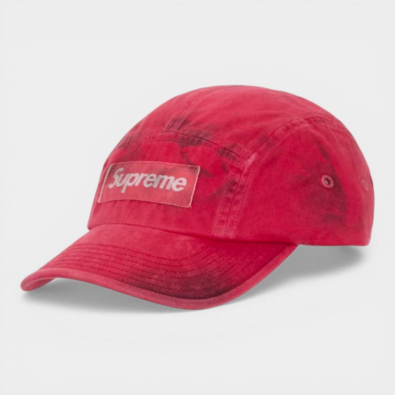 Supreme シュプリーム 2026SS Overdyed Camp Cap オーバーダイ キャンプキャップ レッド