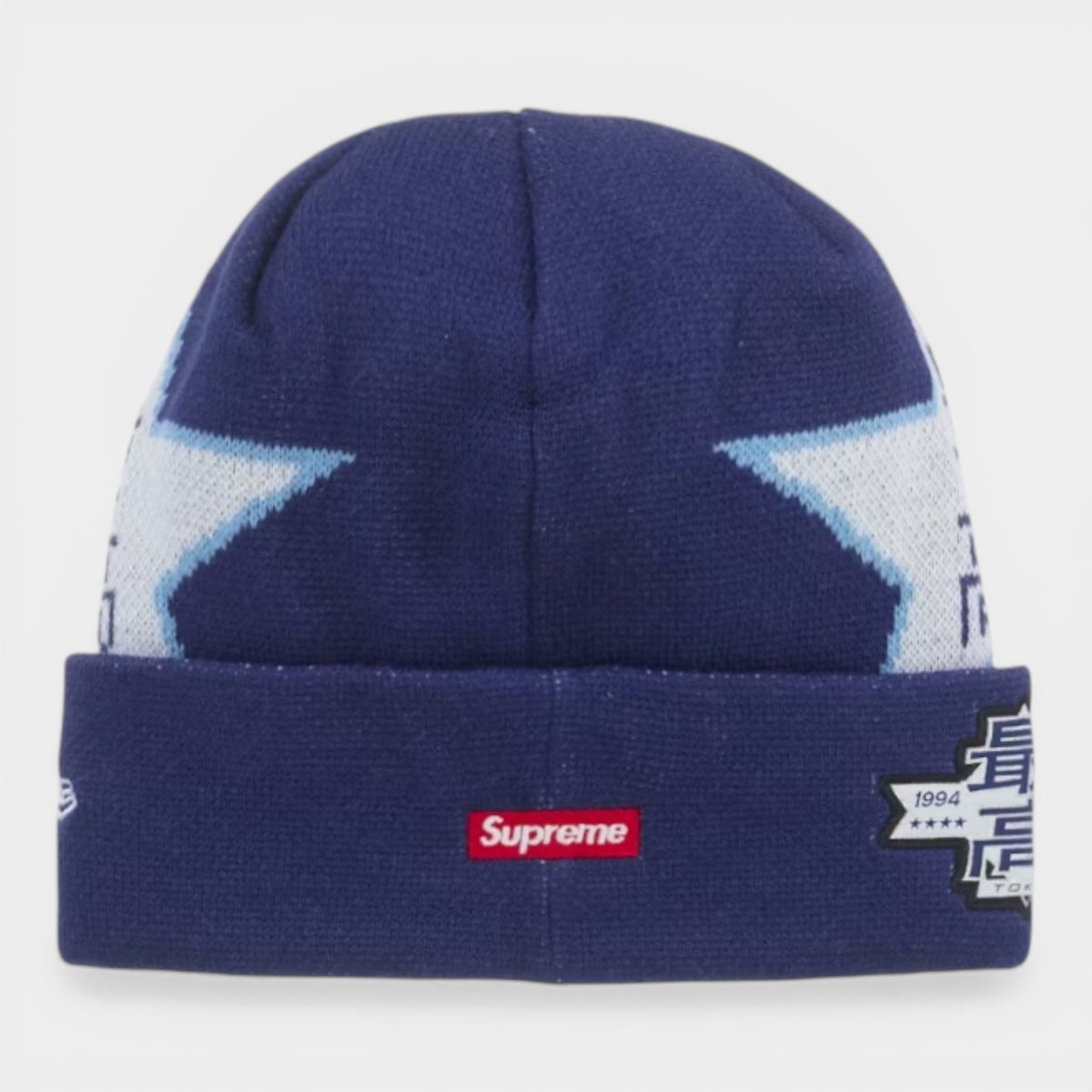 Supreme シュプリーム 2026SS New Era Stars Beanie ニューエラ スタービーニー　ネイビー1