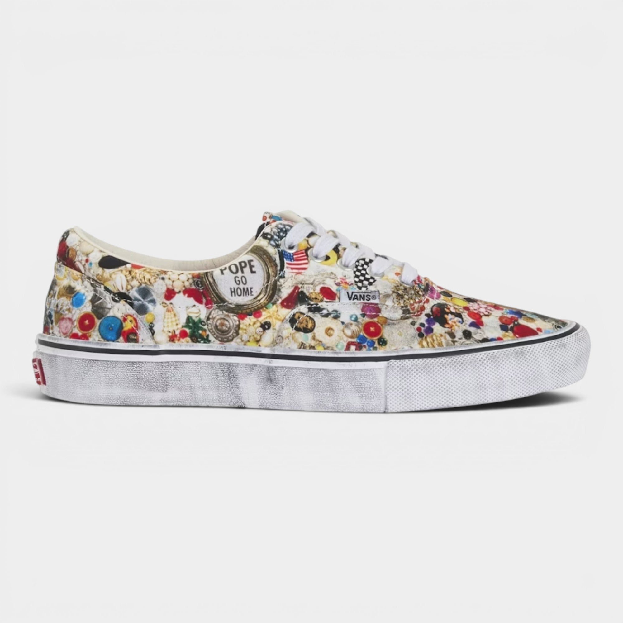 supreme × VANS Skate Era 24.5cmスニーカー 箱なし Supreme 