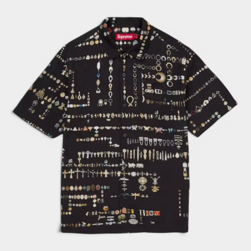 Supreme シュプリーム 2026SS Mike Kelley S/S Shirt マイクケリー ショートスリーブシャツ ブラック
