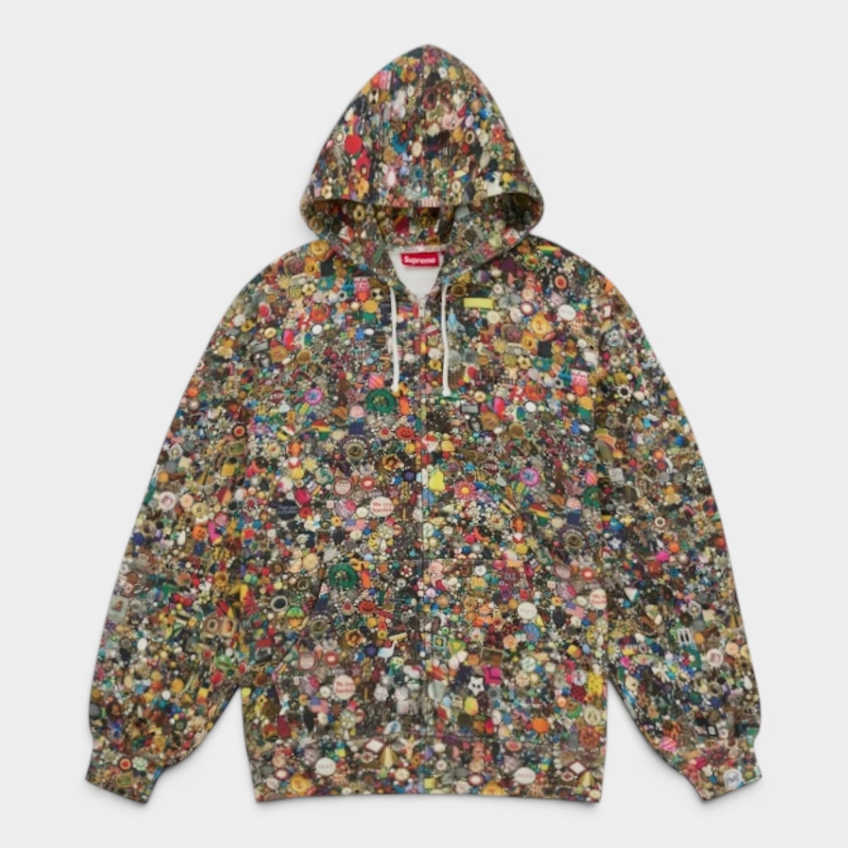 Supreme シュプリーム 2026SS Mike Kelley Zip Up Hooded Sweatshirt マイクケリー ジップアップ フーデッドパーカー マルチカラー